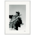 Everyday Hero Framed print 60x80 cm / 24x32″ White frame 20