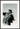 Everyday Hero Framed print 60x90 cm / 24x36″ Black frame 52