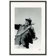 Everyday Hero Framed print 60x90 cm / 24x36″ Black frame 52
