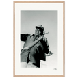 Everyday Hero Framed print 60x90 cm / 24x36″ Wood frame 38