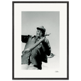 Everyday Hero Framed print A1 (59.4 x 84.1 cm) Black frame 45