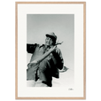 Everyday Hero Framed print A1 (59.4 x 84.1 cm) Wood frame 30
