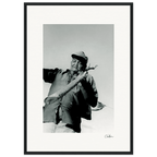 Everyday Hero Framed print A2 (42 x 59.4 cm) Black frame 70