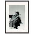 Everyday Hero Framed print A2 (42 x 59.4 cm) Black frame 42