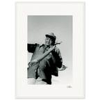 Everyday Hero Framed print A2 (42 x 59.4 cm) White frame 16
