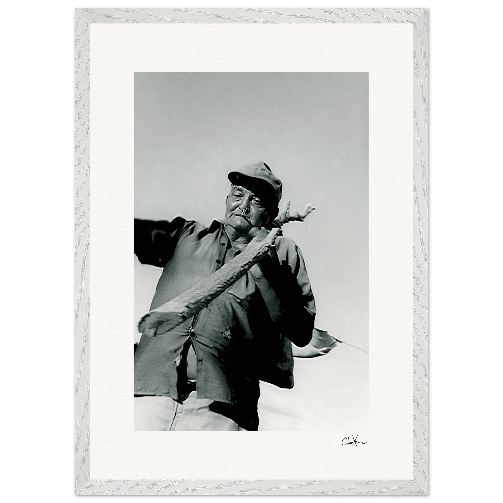 Everyday Hero Framed print A2 (42 x 59.4 cm) White frame 13