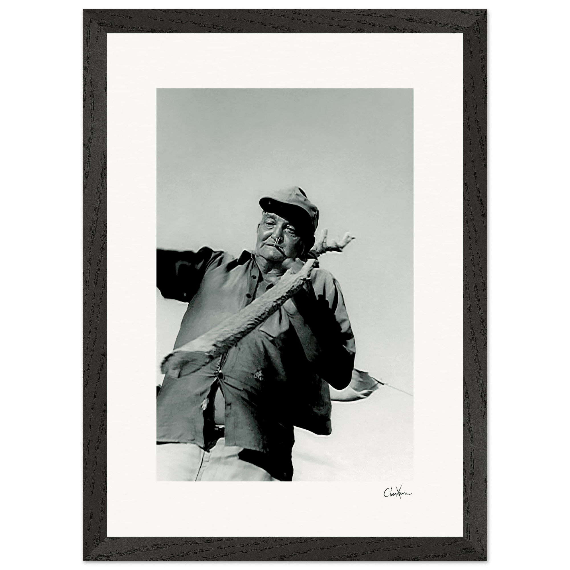 Everyday Hero Framed print A3 (29.7 x 42 cm) Black frame 41