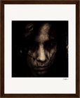 Face It Framed print 20x25 cm / 8x10″ Dark wood frame 24