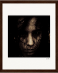Face It Framed print 20x25 cm / 8x10″ Dark wood frame 24