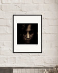 Face It Framed print 20x25 cm / 8x10″ White frame 2