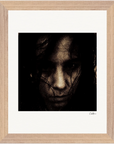 Face It Framed print 20x25 cm / 8x10″ Wood frame 16