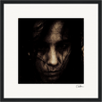Face It Framed print 30x30 cm / 12x12″ Black frame 36