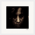 Face It Framed print 30x30 cm / 12x12″ White frame 8