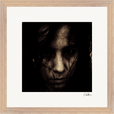 Face It Framed print 30x30 cm / 12x12″ Wood frame 19