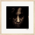 Face It Framed print 30x30 cm / 12x12″ Wood frame 18