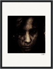 Face It Framed print 30x40 cm / 12x16″ Black frame 37