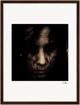 Face It Framed print 30x40 cm / 12x16″ Dark wood frame 27
