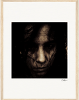 Face It Framed print 30x40 cm / 12x16″ Wood frame 19