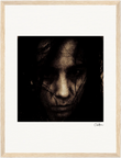 Face It Framed print 30x40 cm / 12x16″ Wood frame 19