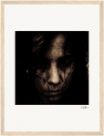 Face It Framed print 30x40 cm / 12x16″ Wood frame 19