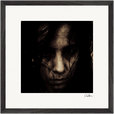 Face It Framed print 40x40 cm / 16x16″ Black frame 31
