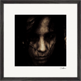 Face It Framed print 40x40 cm / 16x16″ Black frame 31