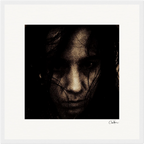 Face It Framed print 40x40 cm / 16x16″ White frame 11