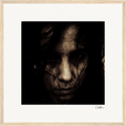 Face It Framed print 40x40 cm / 16x16″ Wood frame 20