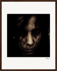 Face It Framed print 40x50 cm / 16x20″ Dark wood frame 29