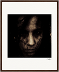 Face It Framed print 40x50 cm / 16x20″ Dark wood frame 29