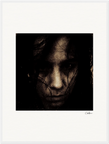 Face It Framed print 60x80 cm / 24x32″ White frame 14