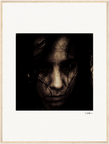 Face It Framed print 60x80 cm / 24x32″ Wood frame 23