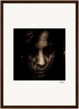 Face It Framed print A3 (29.7 x 42  cm) Dark wood frame 32