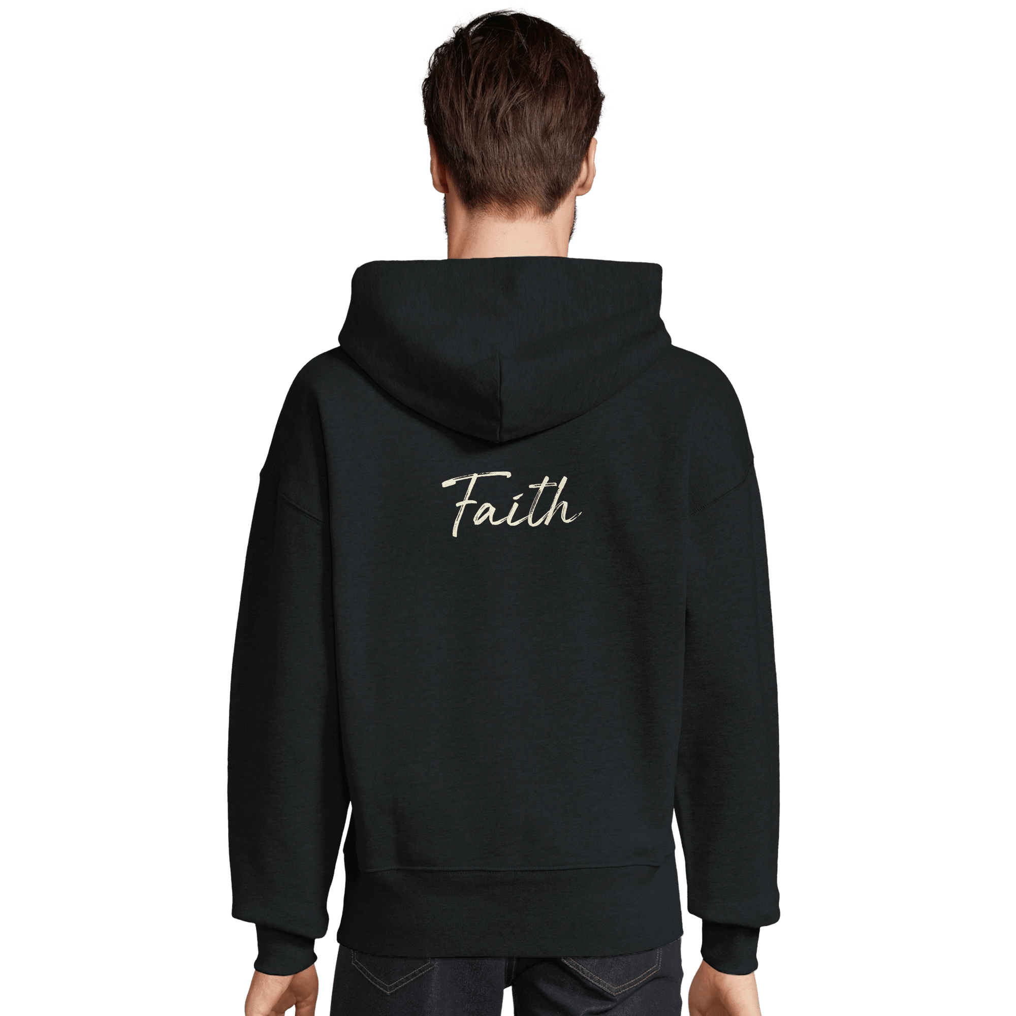 Faith - "The Unwritten Path" Hoodie Black XS 7