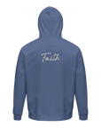 Faith - "The Unwritten Path" Hoodie Blue XS 35