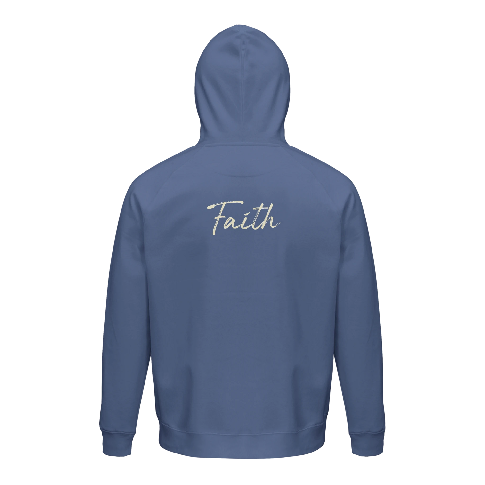 Faith - "The Unwritten Path" Hoodie Blue XS 35