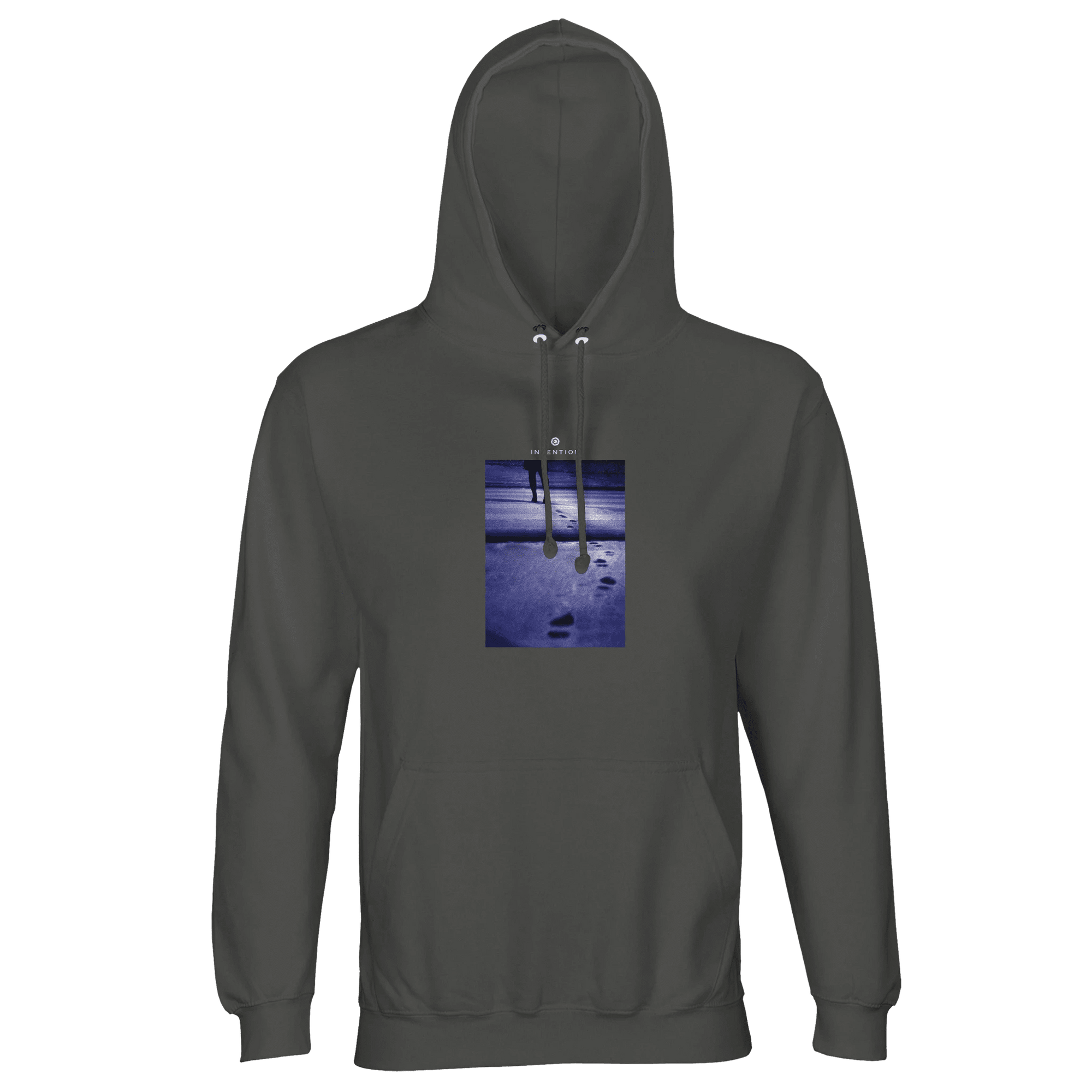 Faith  Hoodie  "The Unwritten Path"charcoal melange 29