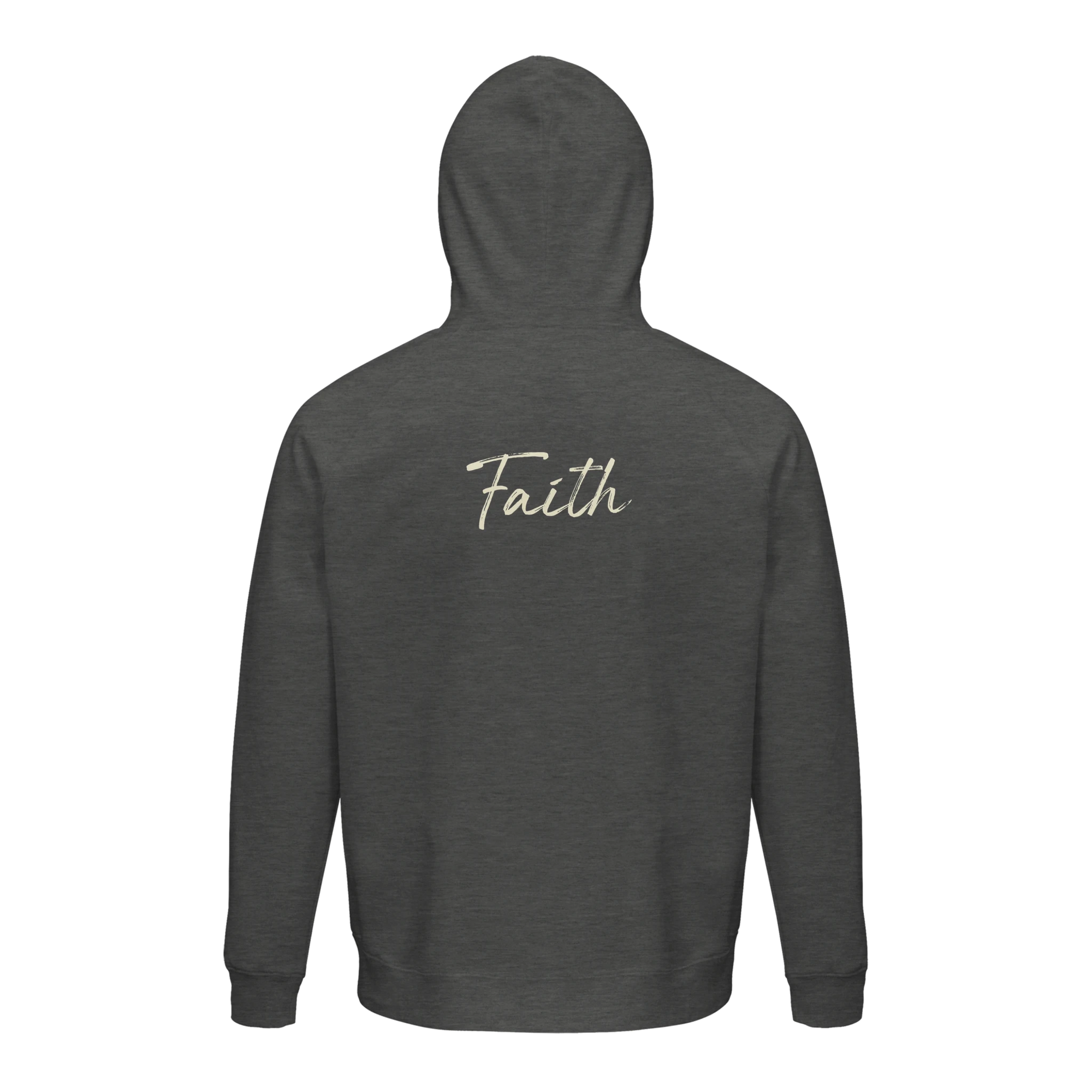 Faith - "The Unwritten Path" Hoodie Grey Melange XS 25