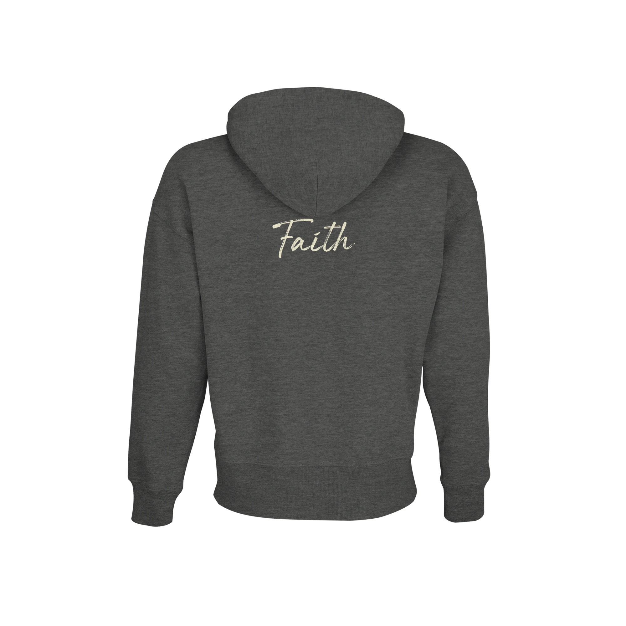 Faith - "The Unwritten Path" Hoodie Grey Melange XS 10