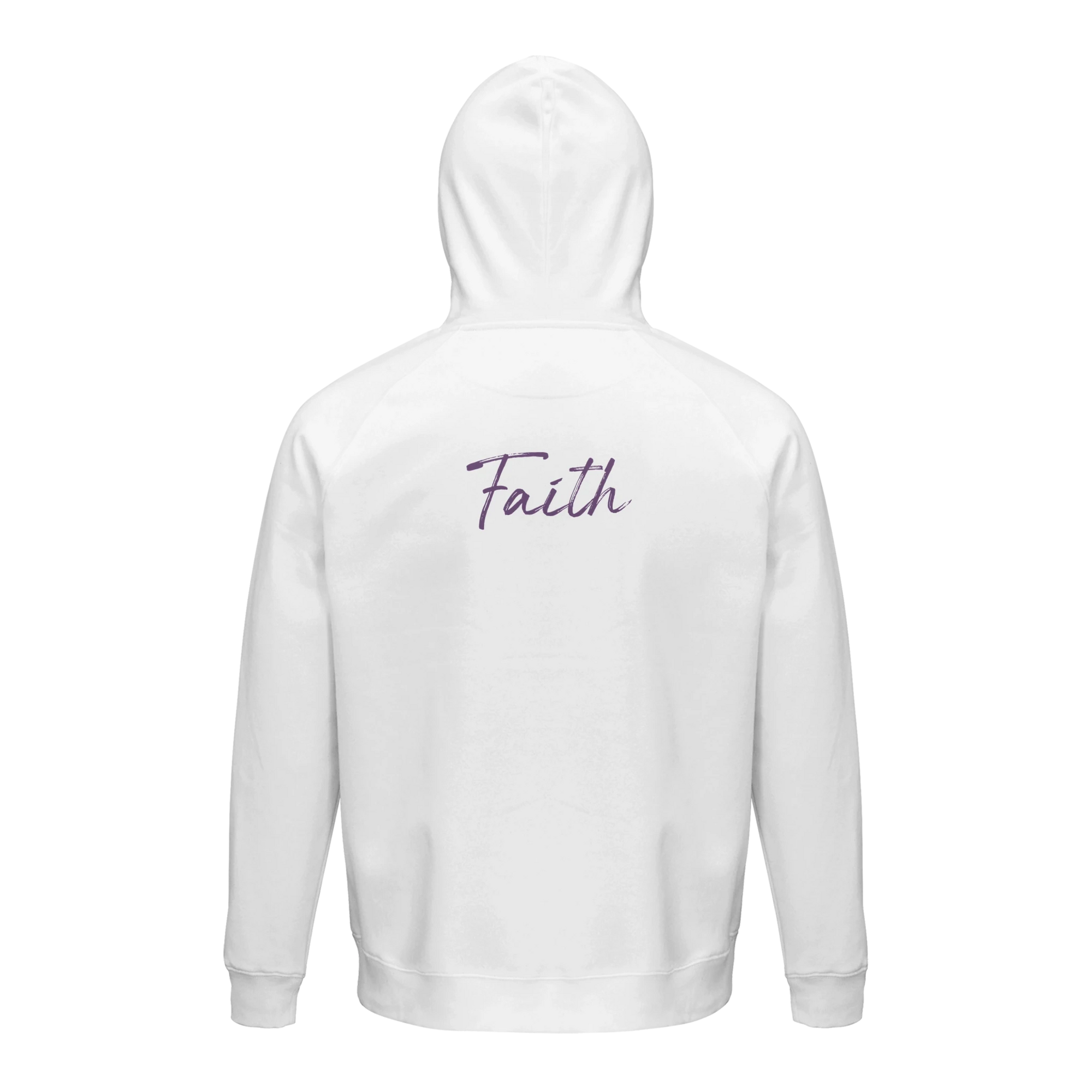 Faith - "The Unwritten Path" Hoodie White XS 5