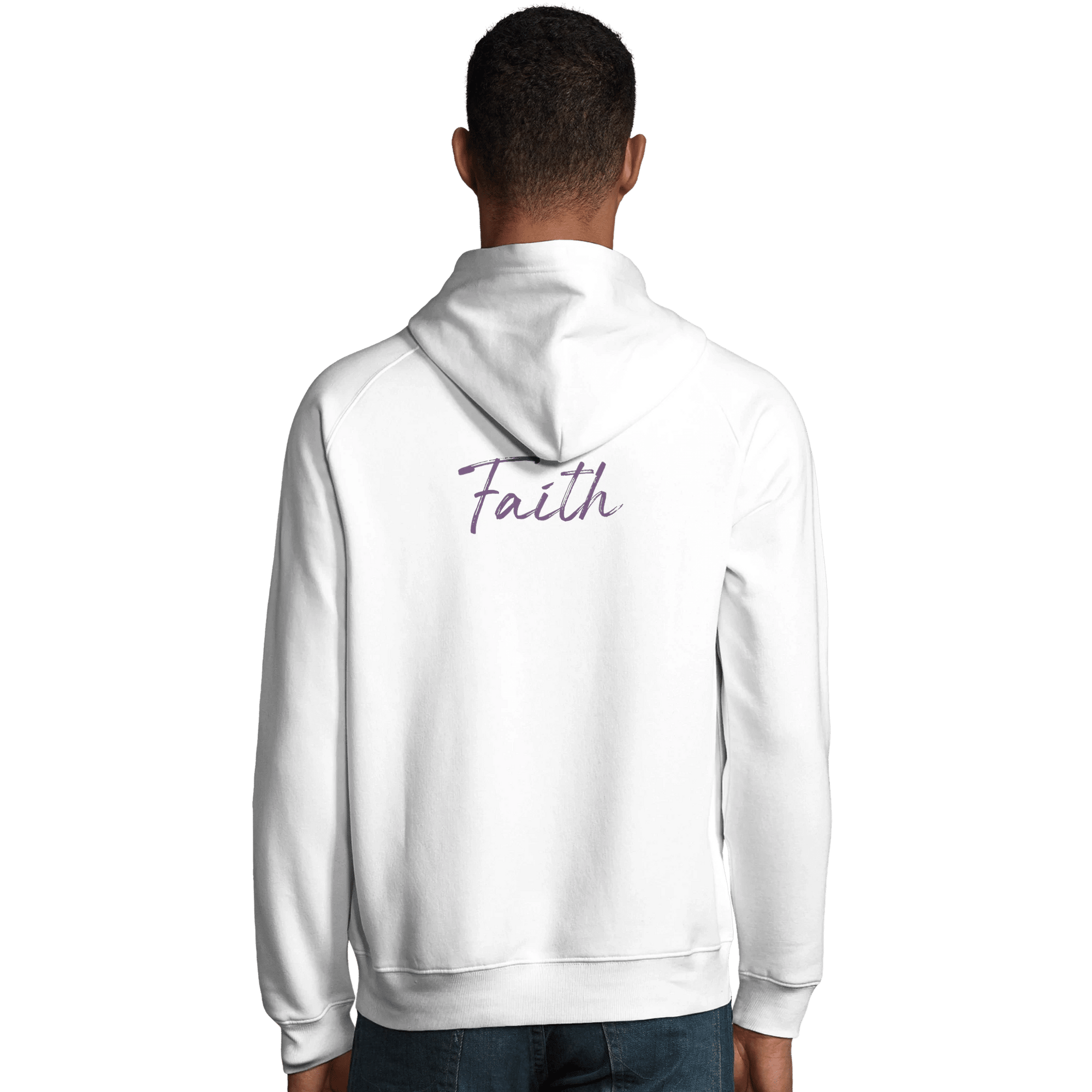 Faith - "The Unwritten Path" Hoodie White XS 7