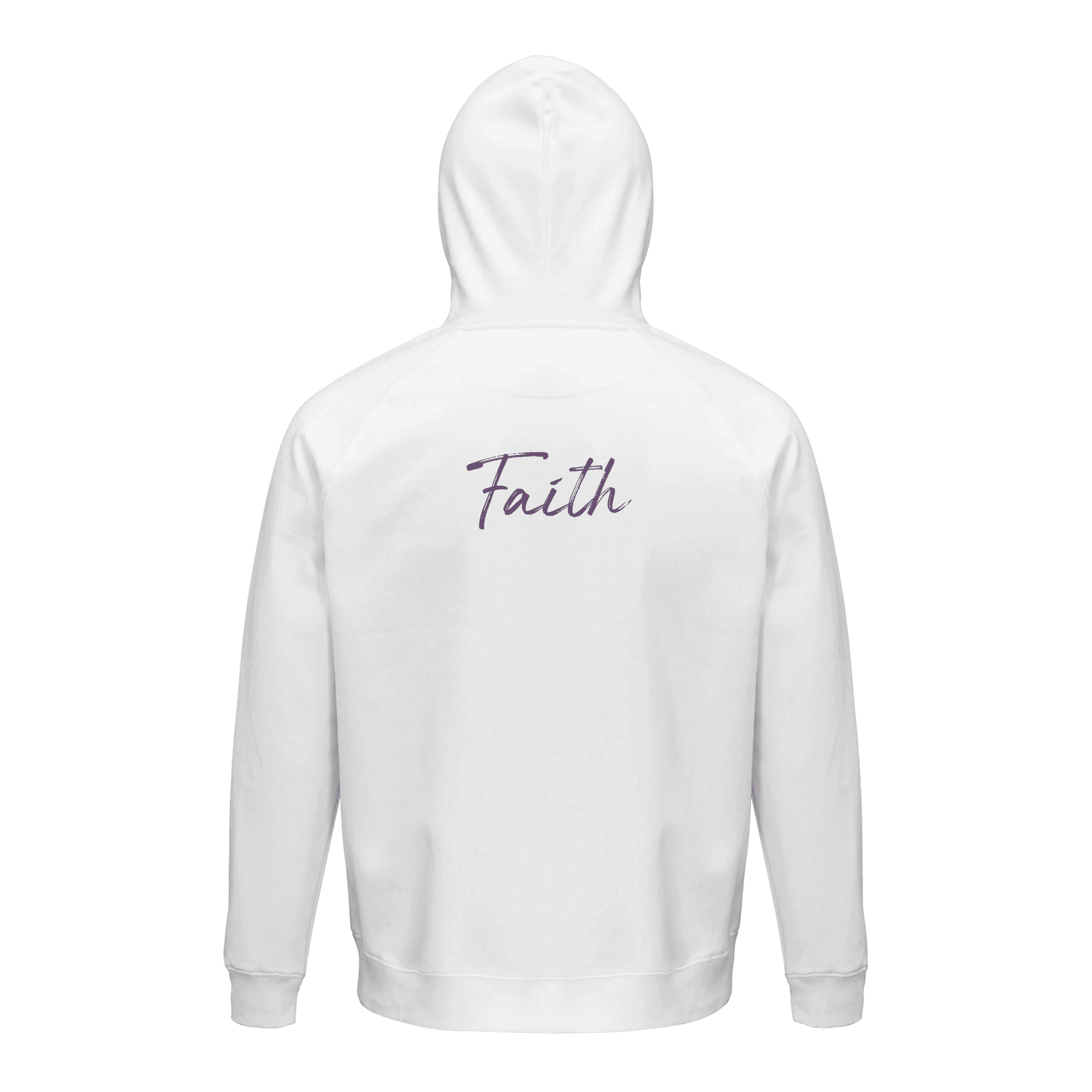 Faith - "The Unwritten Path" Hoodie White XS 2