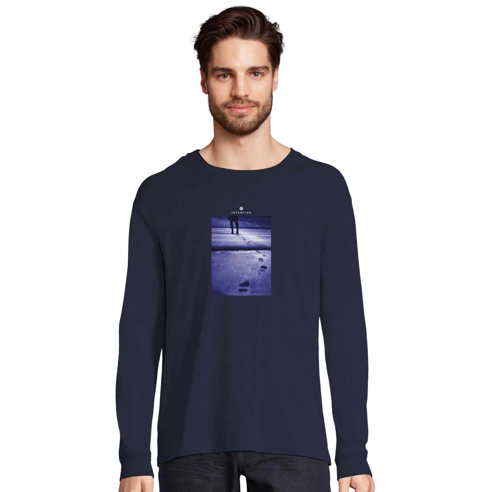 Faith - "The Unwritten Path" Long sleeve French Navy XS 18