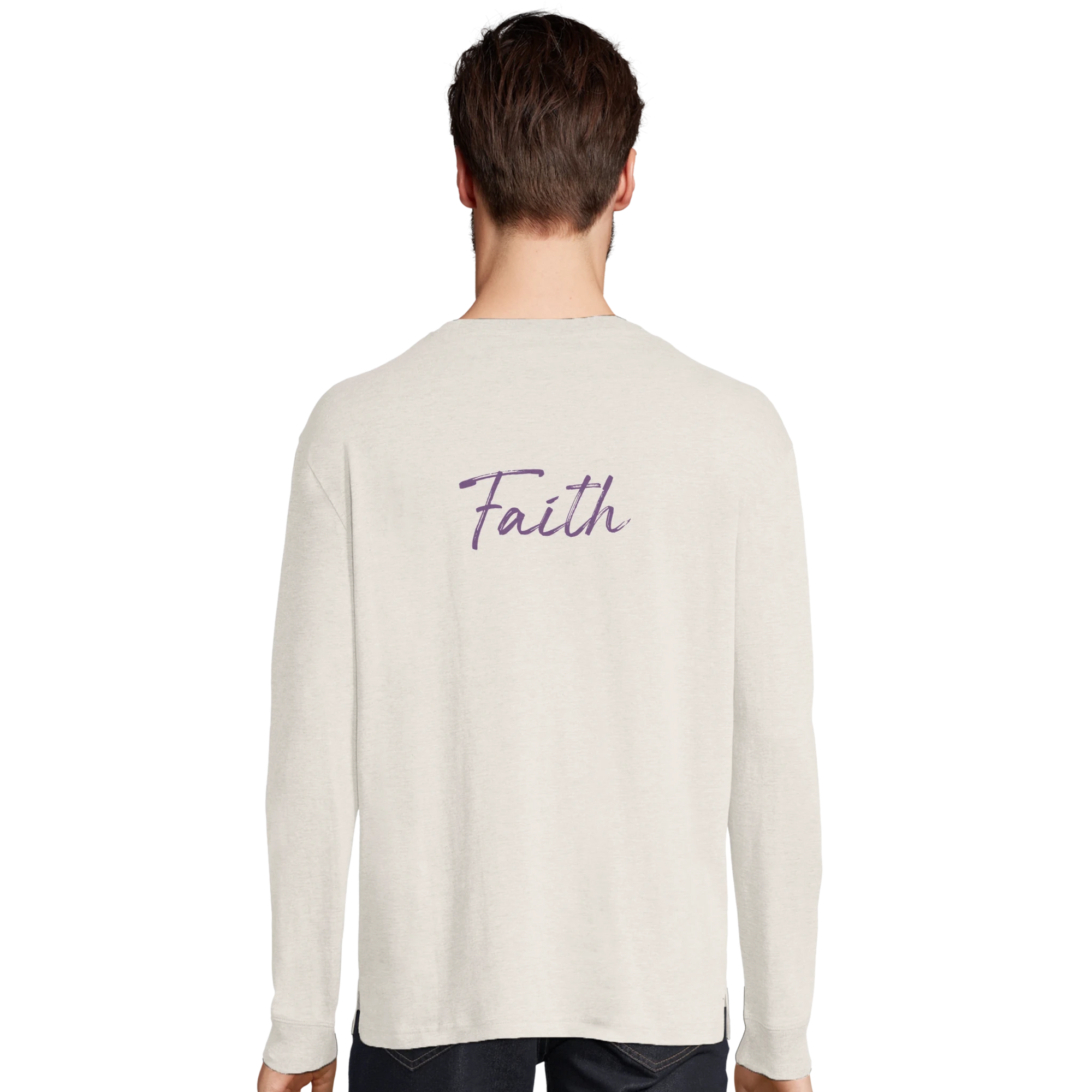 Faith - "The Unwritten Path" Long sleeve Off White XS 15