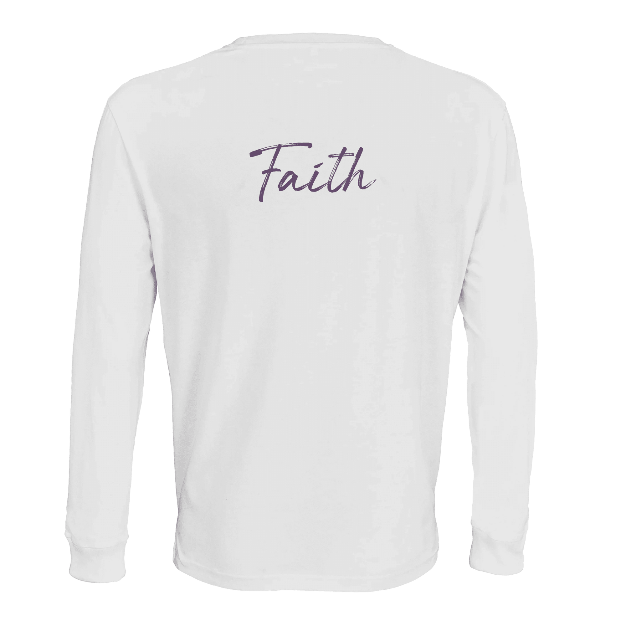 Faith - "The Unwritten Path" Long sleeve White XS 2