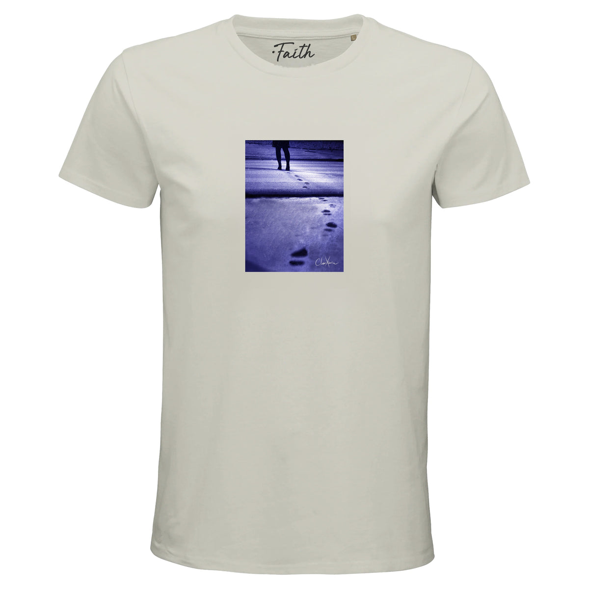 Faith - "The Unwritten Path" T-shirt Ash 1
