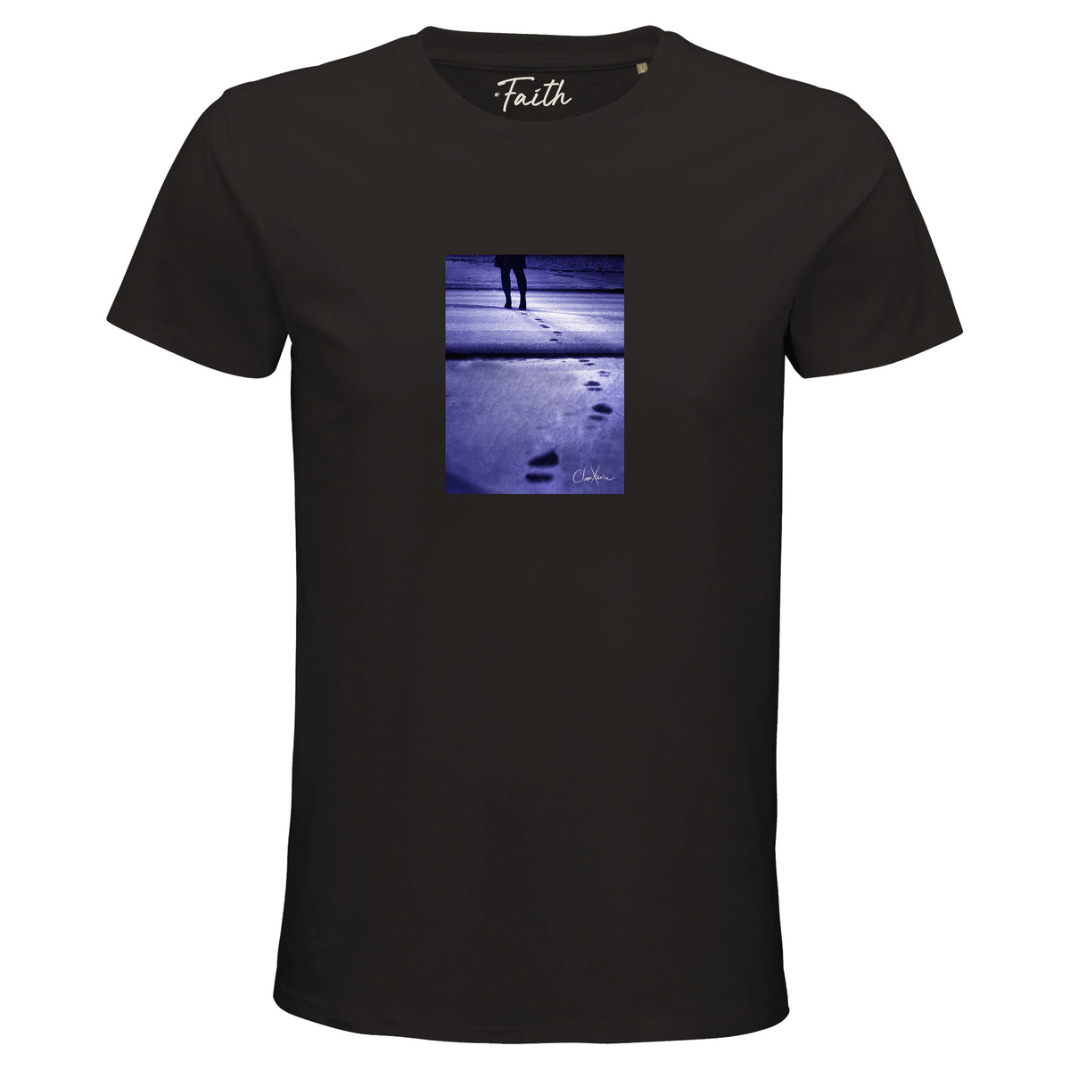 Faith - "The Unwritten Path" T-shirt Deep Black 1