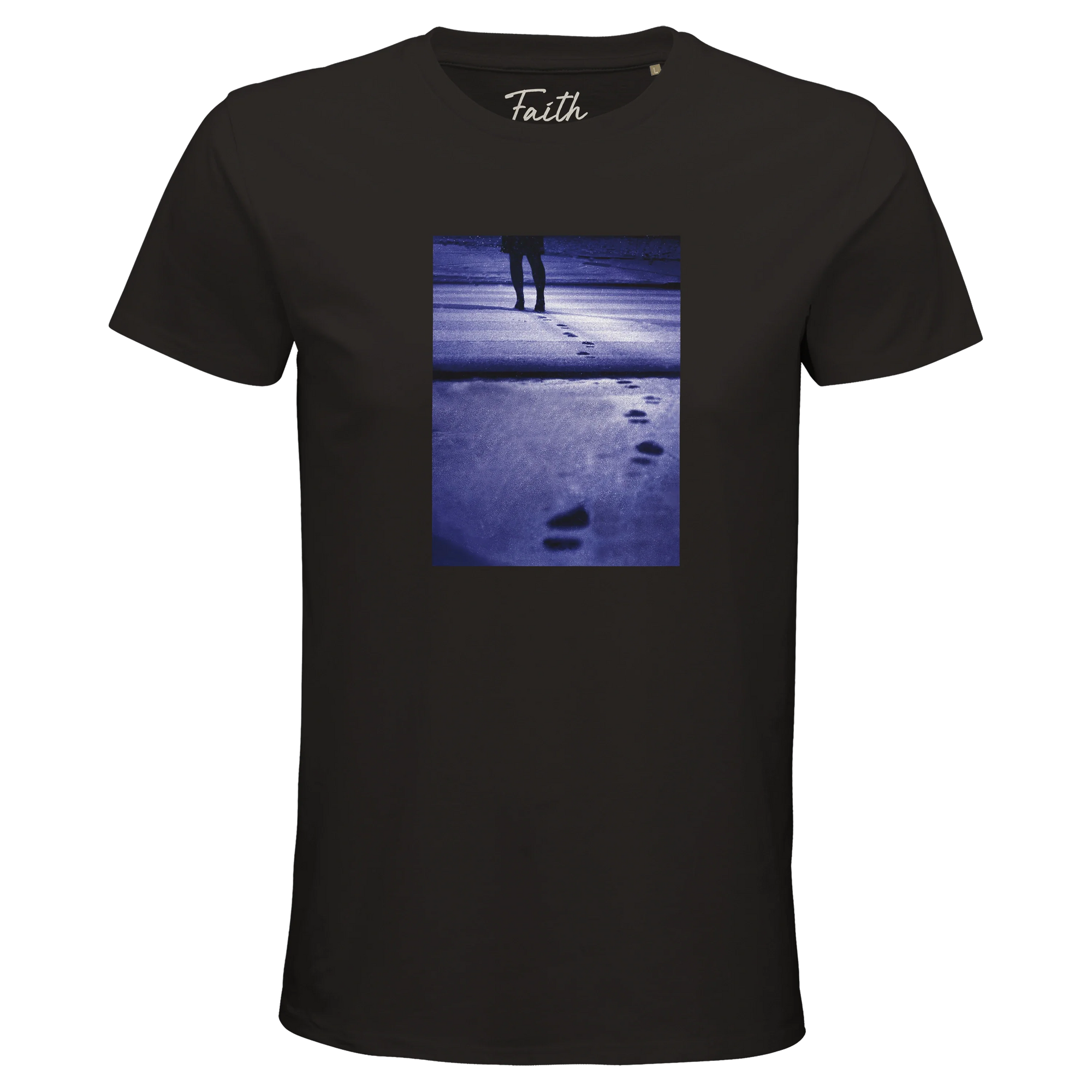 Faith - "The Unwritten Path" T-shirt Deep Black 1