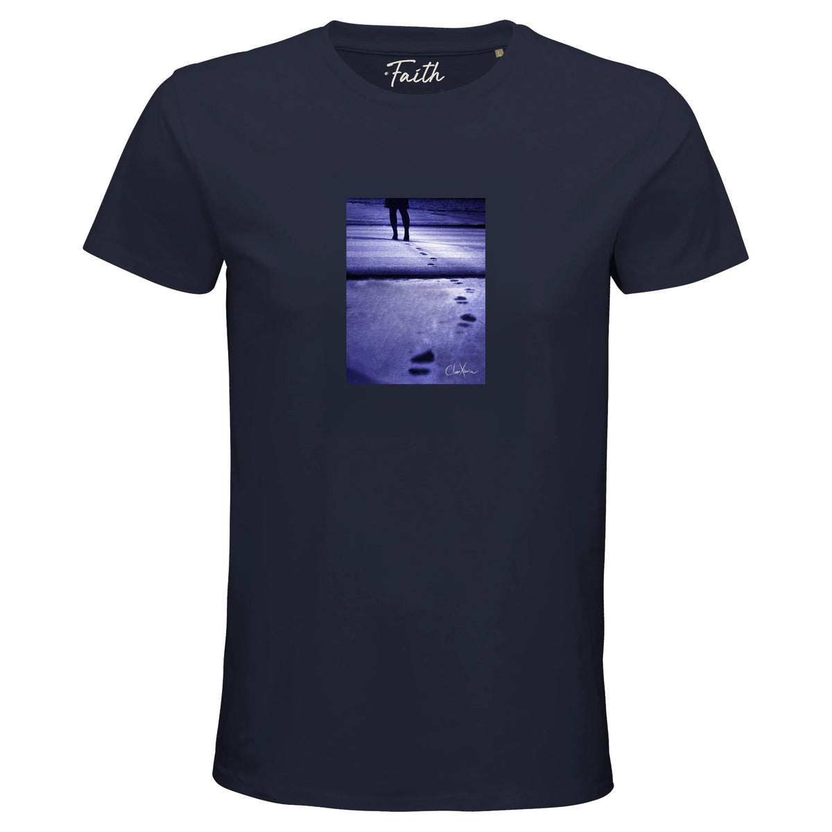 Faith - "The Unwritten Path" T-shirt French Navy 1