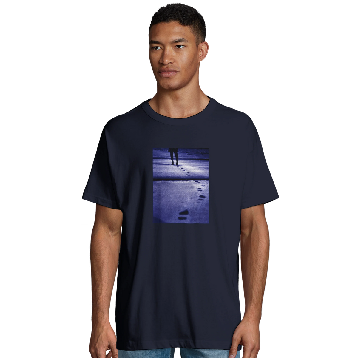 Faith - "The Unwritten Path" T-shirt French Navy 4